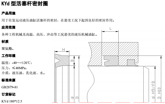 Y型密封圈里，YXD密封圈与KYD密封圈的区别